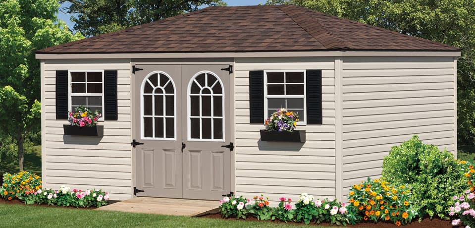 hip roof shed